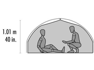 MSR Carbon Reflex Ultralight Tent Unisex