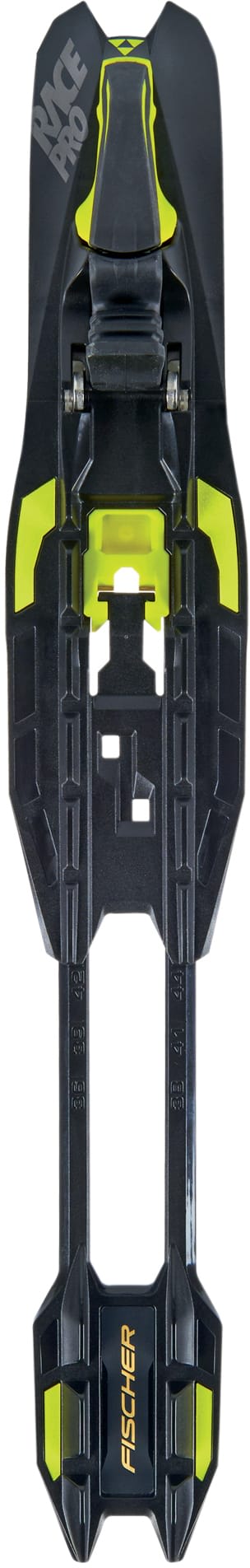 Fixation Fischer Race Pro Skate - Pour Ski De Fond Skating - Réglage Sans Outils, Noir