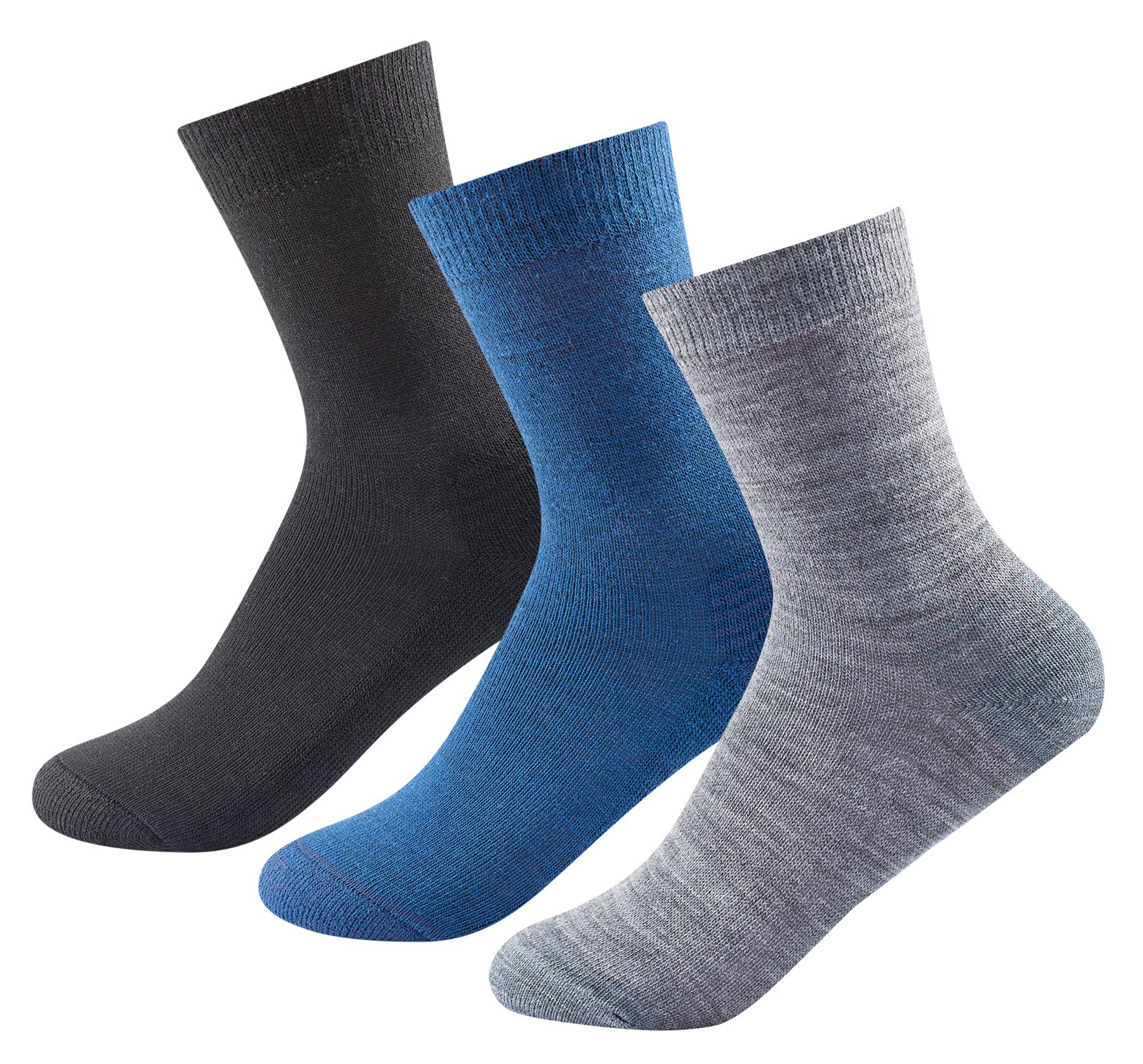 Daily Merino Medium Sock 3pk Kids Kid Mix 25-27