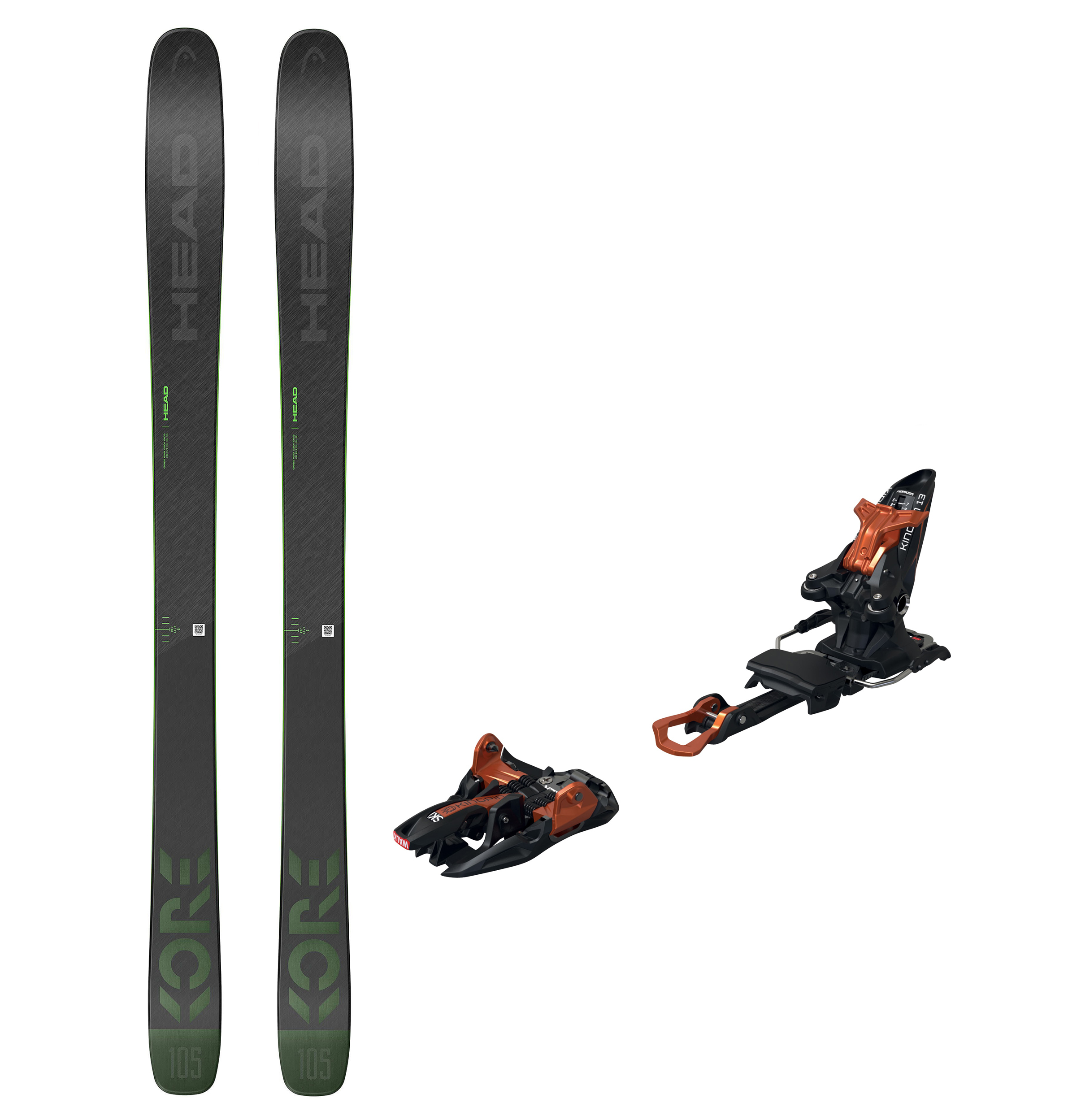 HEAD KORE 105 180cm kingpin シール付 0 Head Kore Winter Ski (2020)