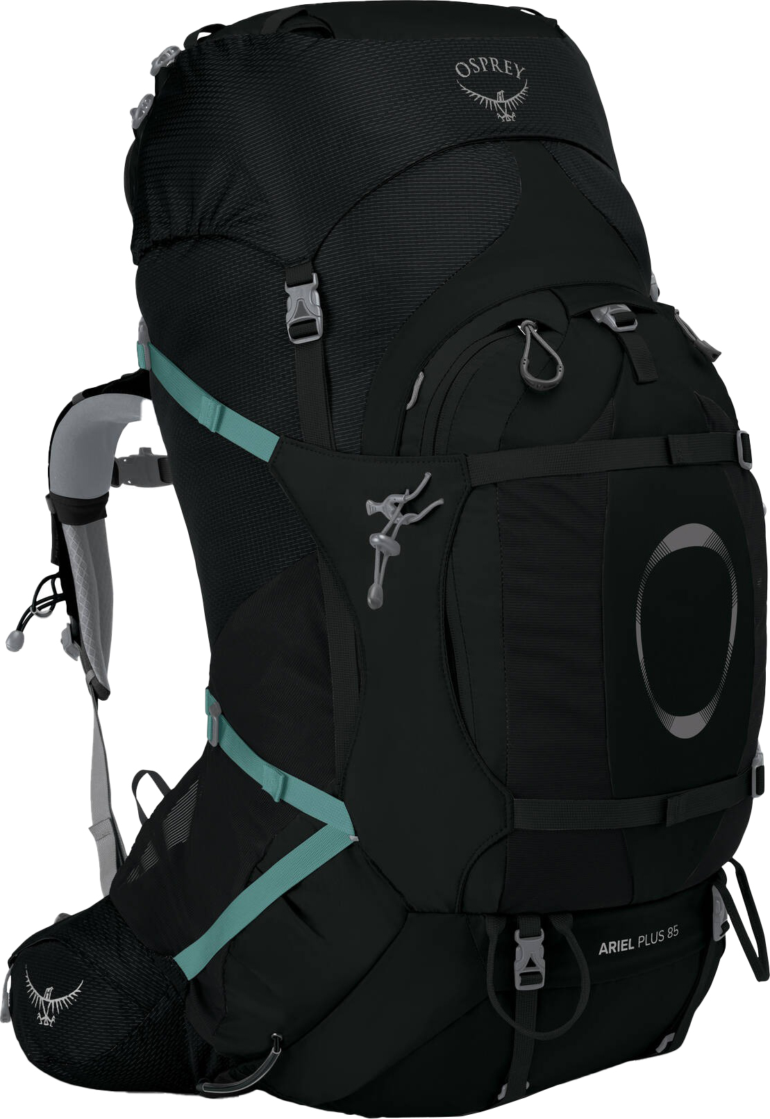 Osprey Ariel Plus 85 Women's Backpacking Backpack, Carnelian Red, Medium/Large Osprey Ariel Plus 85 Carnelian Red WXS-S