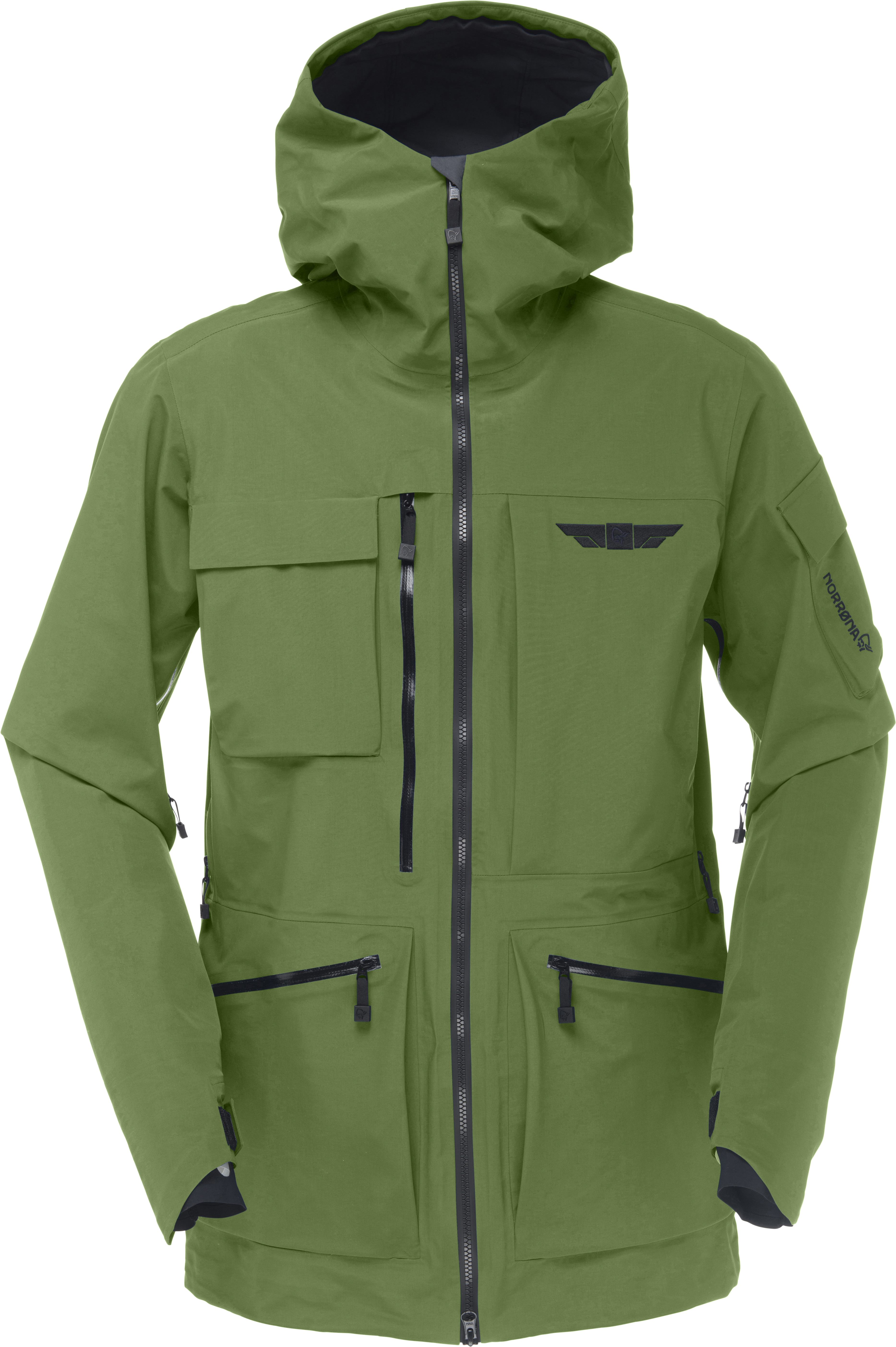 ジャケット・アウター NORRONA Tamok Gore-Tex Jacket Green Camo WINTWI.jpg