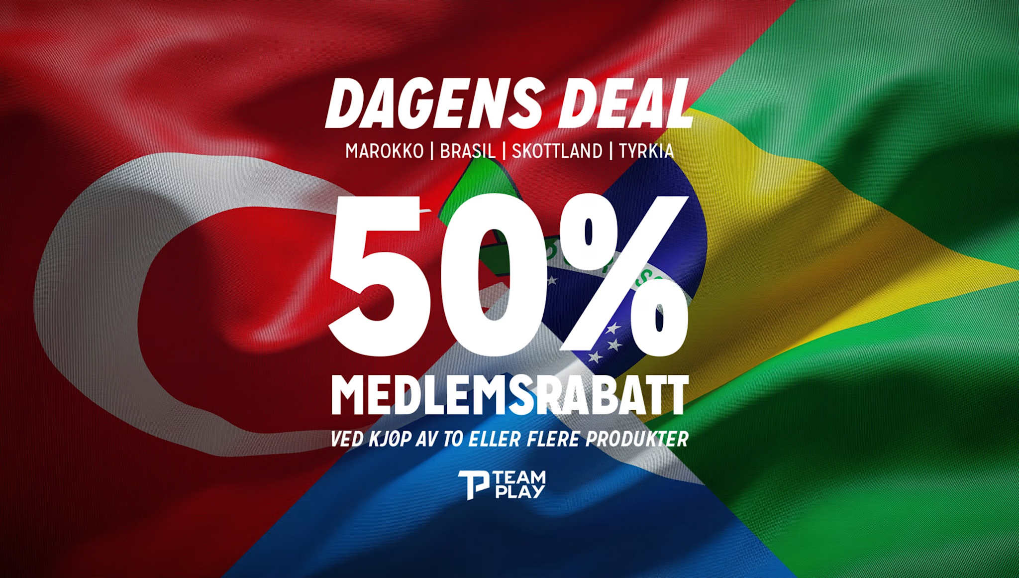 Dagen deal Marokko, brasil, skottland, tyrkia