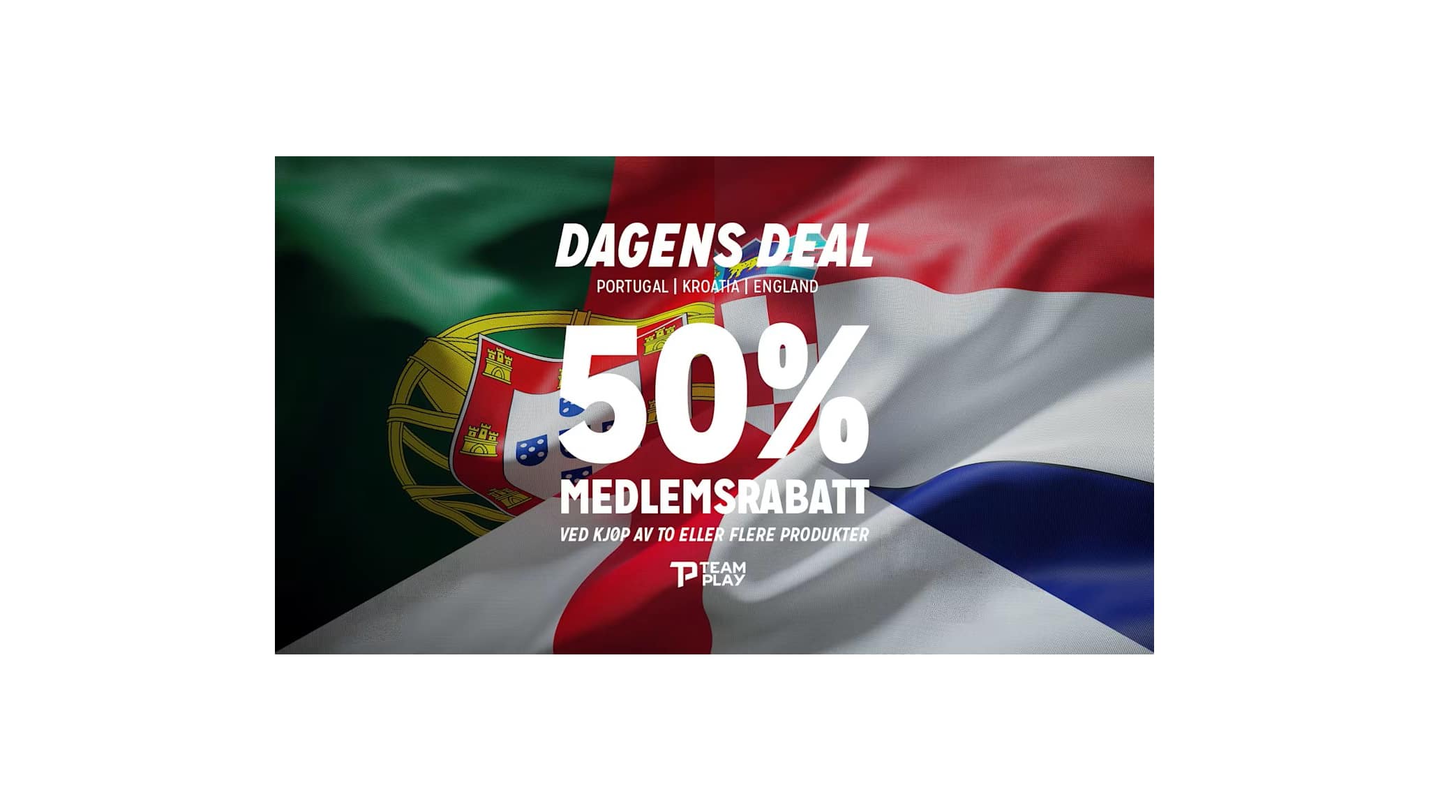 Dagens deal Portugal Kroatia England