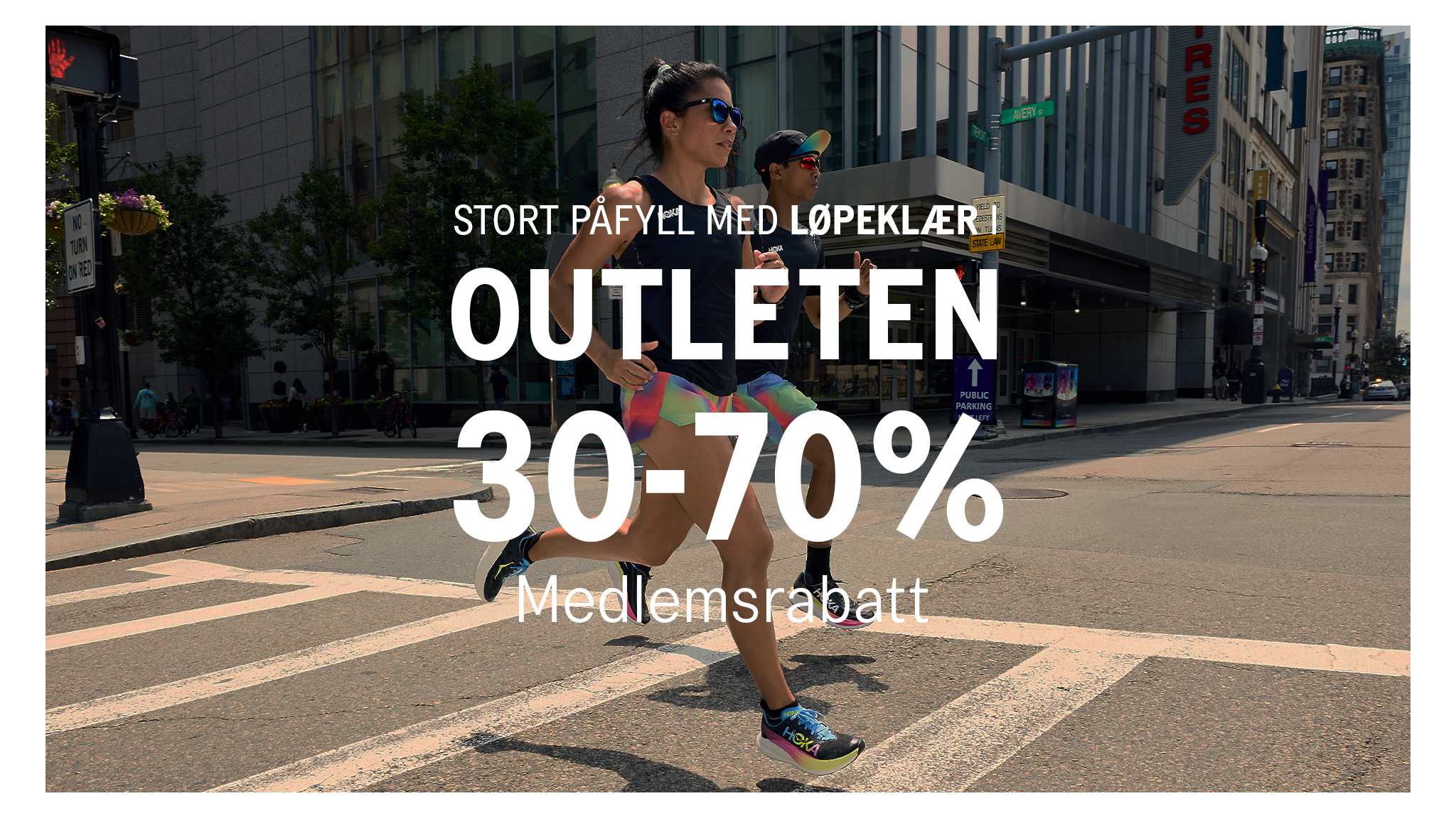 Løpeklær outlet