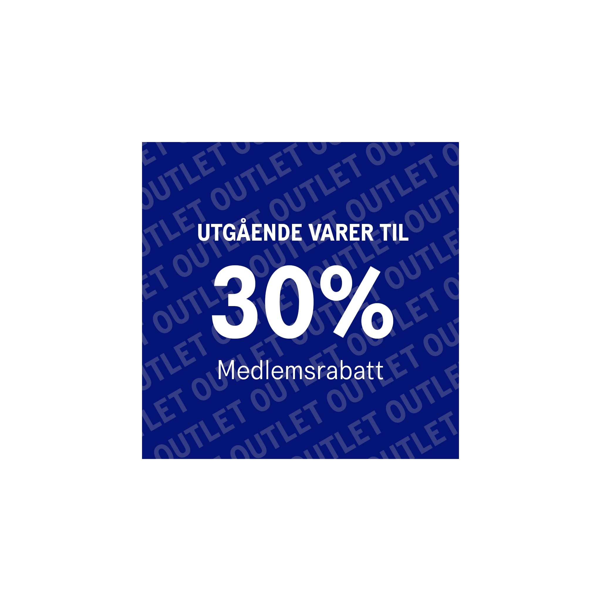Outlet 30%