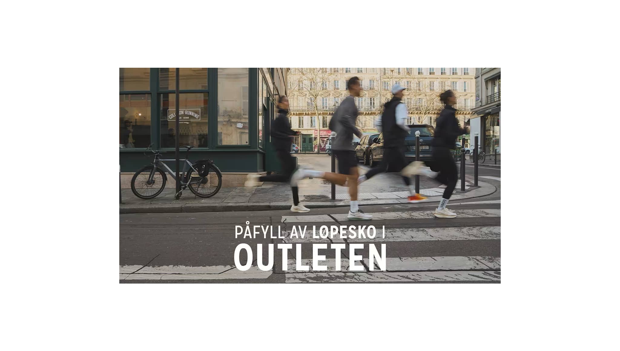 Påfyll Outlet løpesko