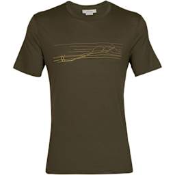 Merino Tech Lite II Short Sleeve T-Shirt Ski Stripes W
