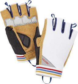 Korte sykkelhansker med Tacky Grip og Gel padding