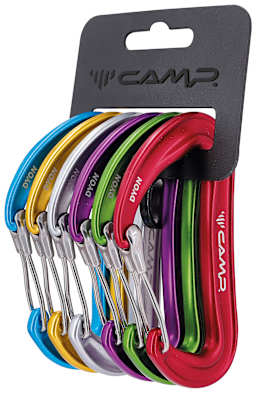6 KeyWire karabinere til trad-racket